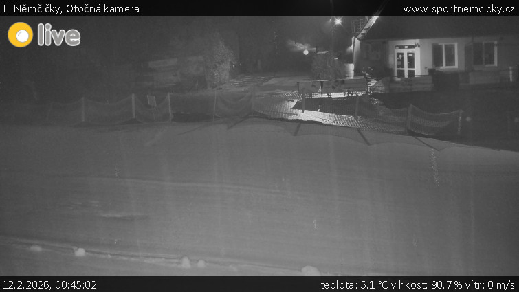 TJ Němčičky - Otočná kamera  - 12.2.2026 v 00:45
