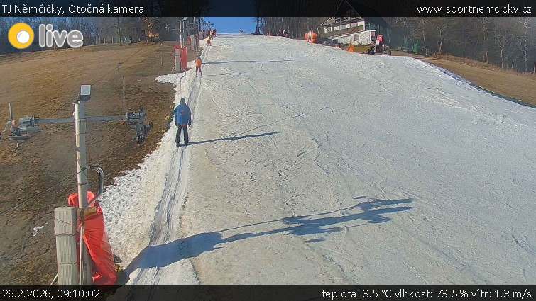 TJ Němčičky - Otočná kamera  - 26.2.2026 v 09:10