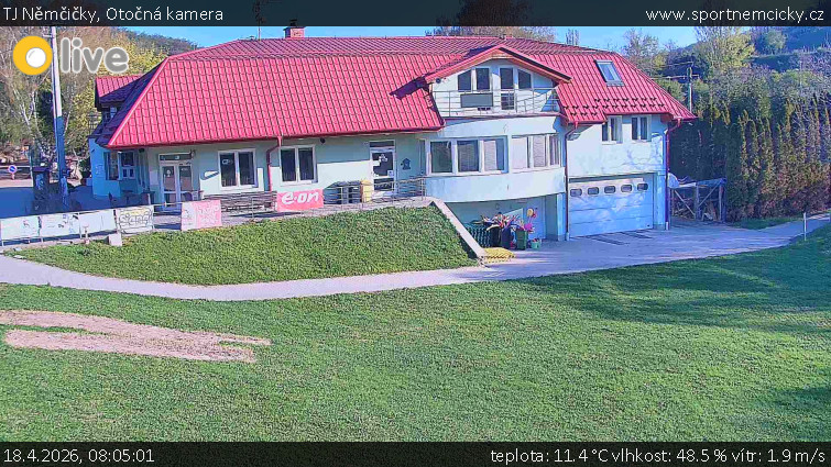 TJ Němčičky - Otočná kamera  - 18.4.2026 v 08:05