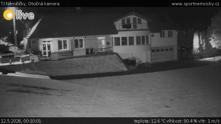 TJ Němčičky - Otočná kamera  - 12.5.2026 v 00:10