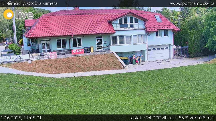 TJ Němčičky - Otočná kamera  - 17.6.2026 v 11:05
