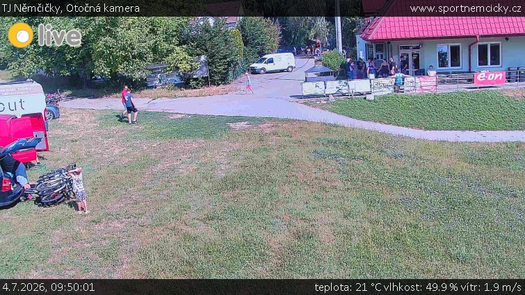 TJ Němčičky - Otočná kamera  - 4.7.2026 v 09:50