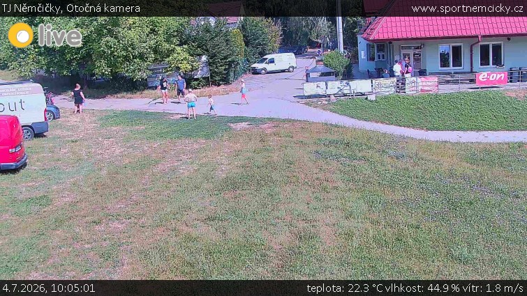 TJ Němčičky - Otočná kamera  - 4.7.2026 v 10:05