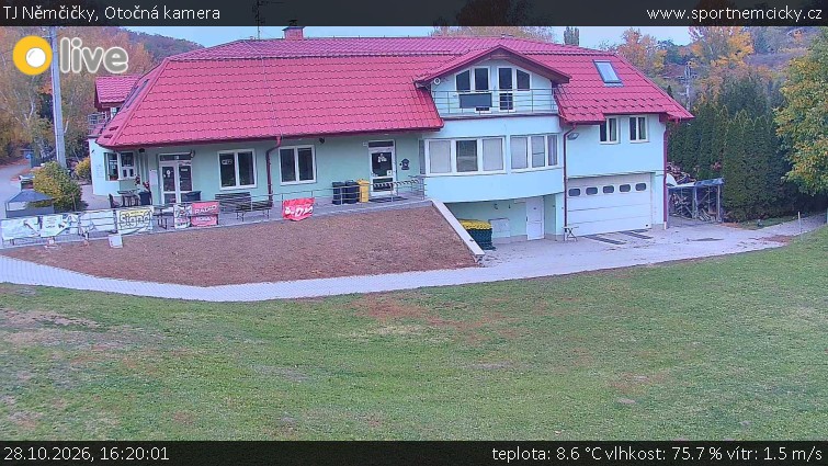 TJ Němčičky - Otočná kamera  - 28.10.2026 v 16:20