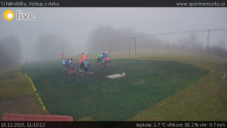 TJ Němčičky - Výstup z vleku - 18.12.2025 v 11:10