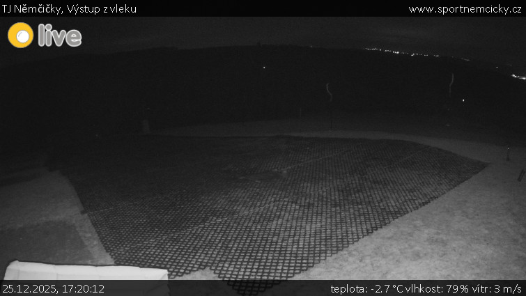 TJ Němčičky - Výstup z vleku - 25.12.2025 v 17:20