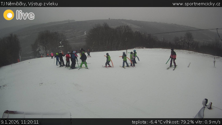 TJ Němčičky - Výstup z vleku - 9.1.2026 v 11:20