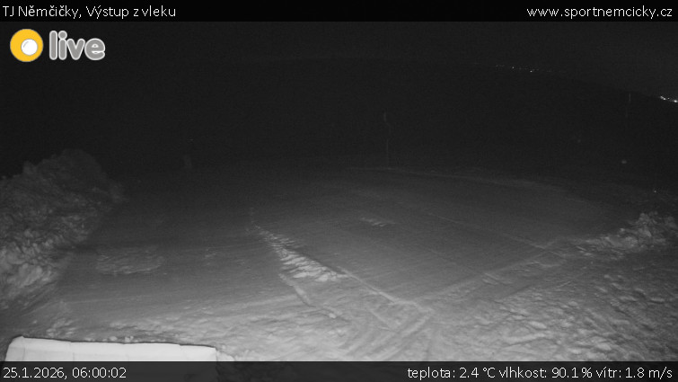 TJ Němčičky - Výstup z vleku - 25.1.2026 v 06:00