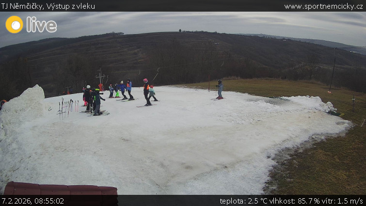 TJ Němčičky - Výstup z vleku - 7.2.2026 v 08:55
