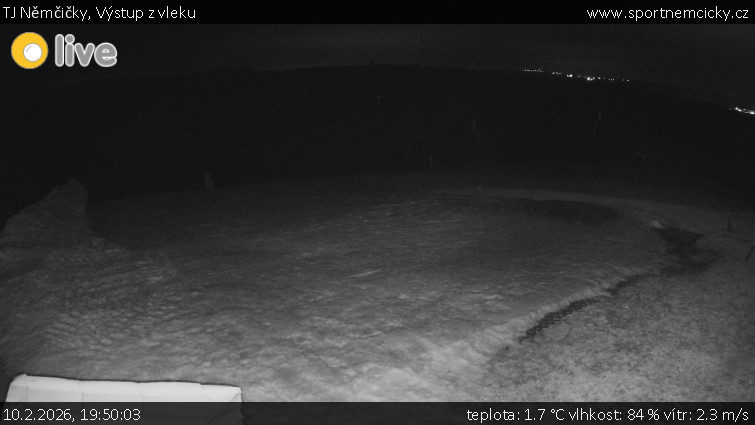TJ Němčičky - Výstup z vleku - 10.2.2026 v 19:50