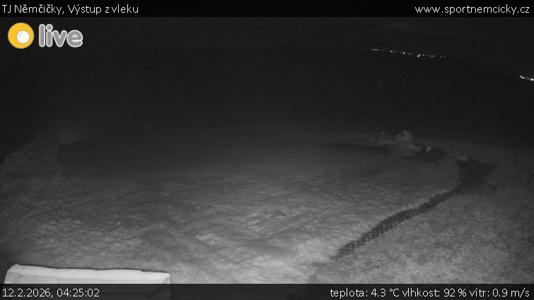 TJ Němčičky - Výstup z vleku - 12.2.2026 v 04:25