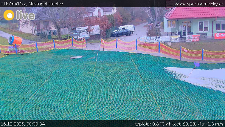 TJ Němčičky - Nástupní stanice - 16.12.2025 v 08:00