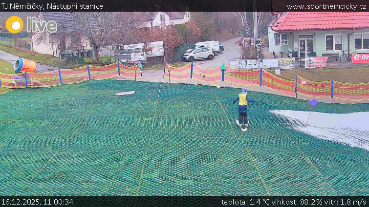 TJ Němčičky - Nástupní stanice - 16.12.2025 v 11:00
