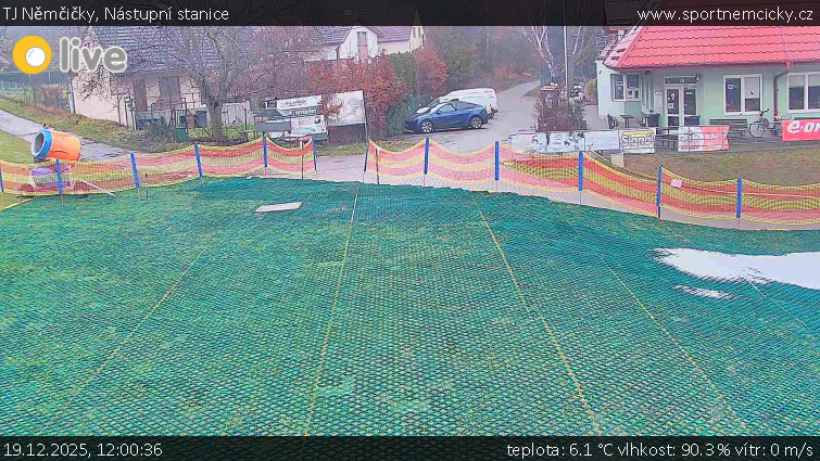TJ Němčičky - Nástupní stanice - 19.12.2025 v 12:00