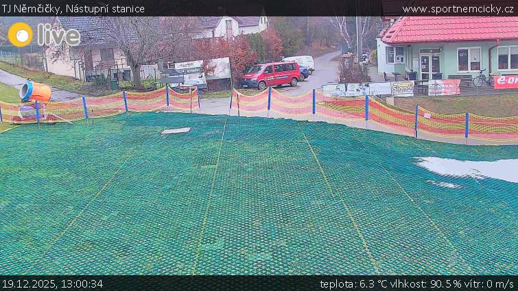 TJ Němčičky - Nástupní stanice - 19.12.2025 v 13:00