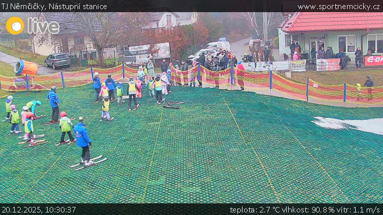 TJ Němčičky - Nástupní stanice - 20.12.2025 v 10:30