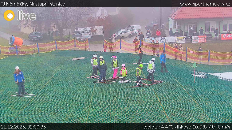 TJ Němčičky - Nástupní stanice - 21.12.2025 v 09:00