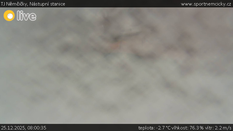 TJ Němčičky - Nástupní stanice - 25.12.2025 v 08:00