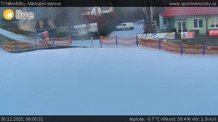 TJ Němčičky - Nástupní stanice - 30.12.2025 v 08:00