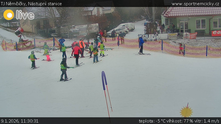TJ Němčičky - Nástupní stanice - 9.1.2026 v 11:30