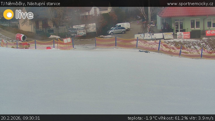TJ Němčičky - Nástupní stanice - 20.2.2026 v 09:30