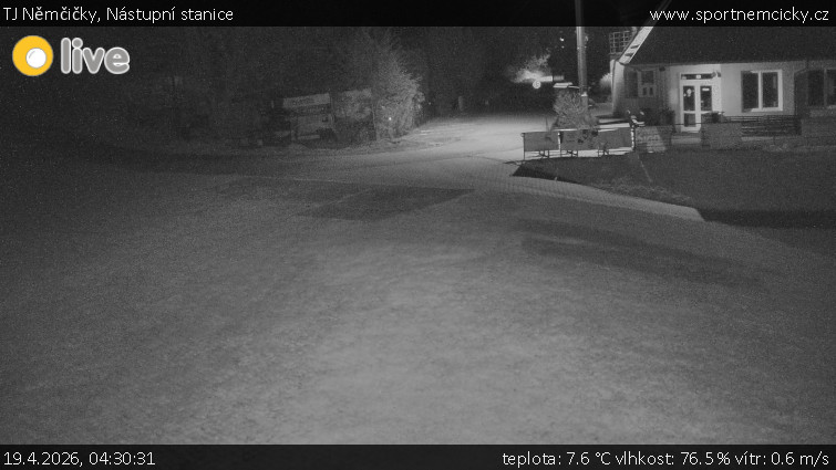 TJ Němčičky - Nástupní stanice - 19.4.2026 v 04:30
