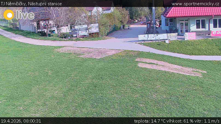 TJ Němčičky - Nástupní stanice - 19.4.2026 v 08:00