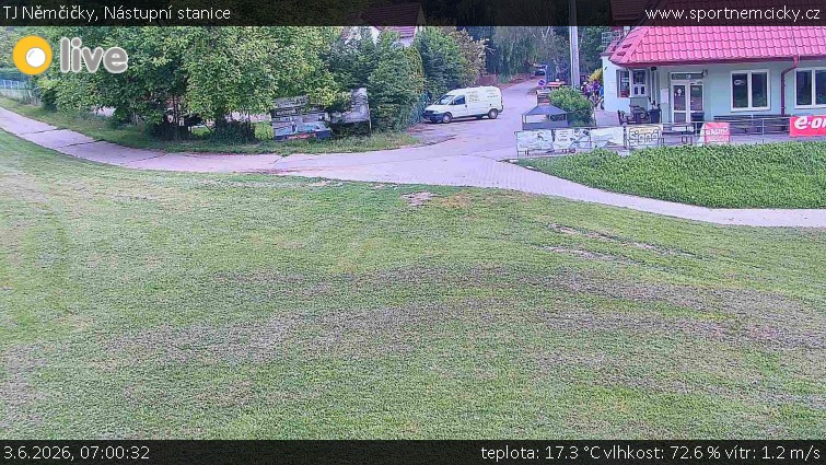 TJ Němčičky - Nástupní stanice - 3.6.2026 v 07:00