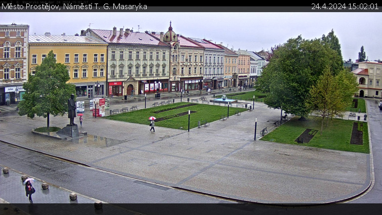 Město Prostějov - Náměstí T. G. Masaryka - 24.4.2024 v 15:02