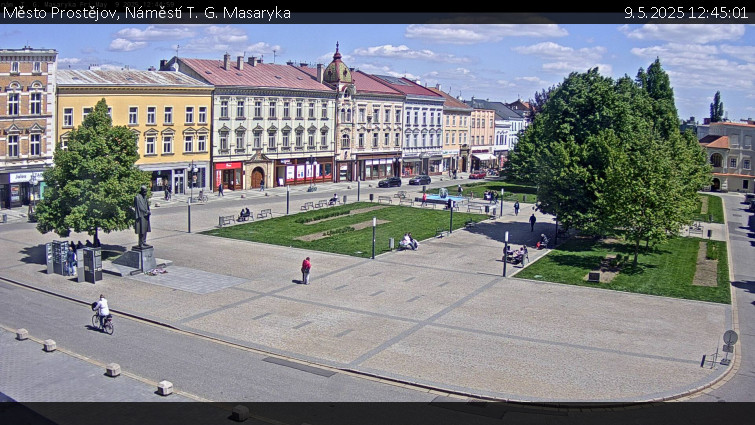 Město Prostějov - Náměstí T. G. Masaryka - 9.5.2025 v 12:45 Město Prostějov - Náměstí T. G. Masaryka - 9.5.2025 v 12:45