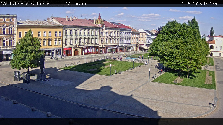 Město Prostějov - Náměstí T. G. Masaryka - 11.5.2025 v 16:15 Město Prostějov - Náměstí T. G. Masaryka - 11.5.2025 v 16:15