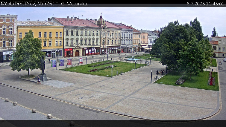 Město Prostějov - Náměstí T. G. Masaryka - 6.7.2025 v 11:45 Město Prostějov - Náměstí T. G. Masaryka - 6.7.2025 v 11:45