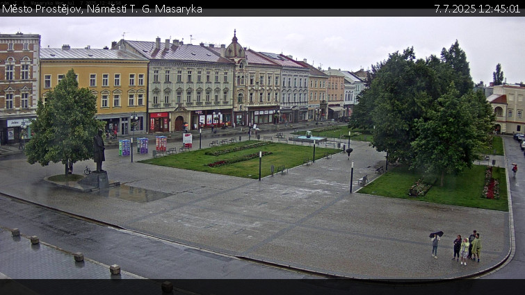 Město Prostějov - Náměstí T. G. Masaryka - 7.7.2025 v 12:45 Město Prostějov - Náměstí T. G. Masaryka - 7.7.2025 v 12:45