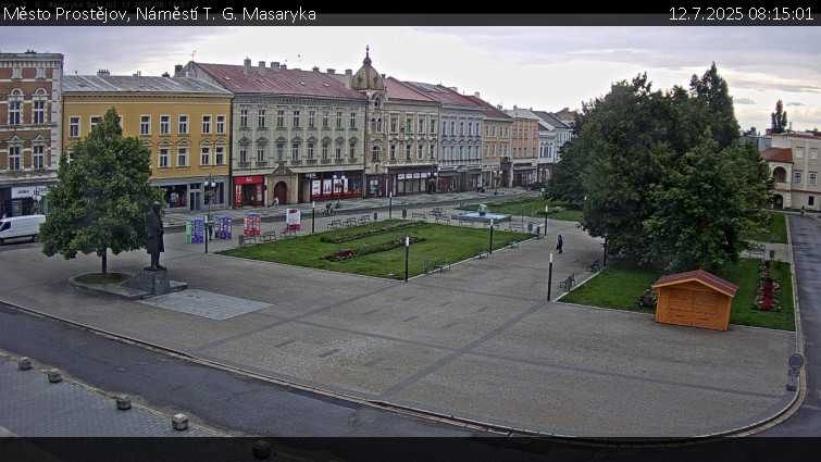 Město Prostějov - Náměstí T. G. Masaryka - 12.7.2025 v 08:15 Město Prostějov - Náměstí T. G. Masaryka - 12.7.2025 v 08:15