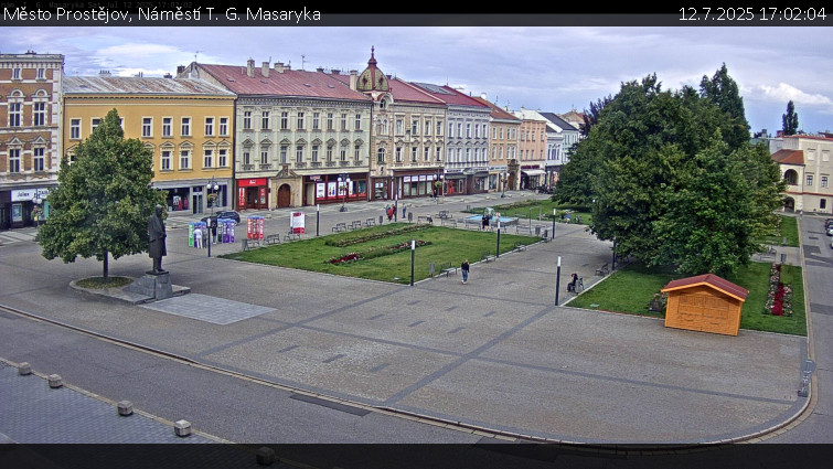 Město Prostějov - Náměstí T. G. Masaryka - 12.7.2025 v 17:02 Město Prostějov - Náměstí T. G. Masaryka - 12.7.2025 v 17:02