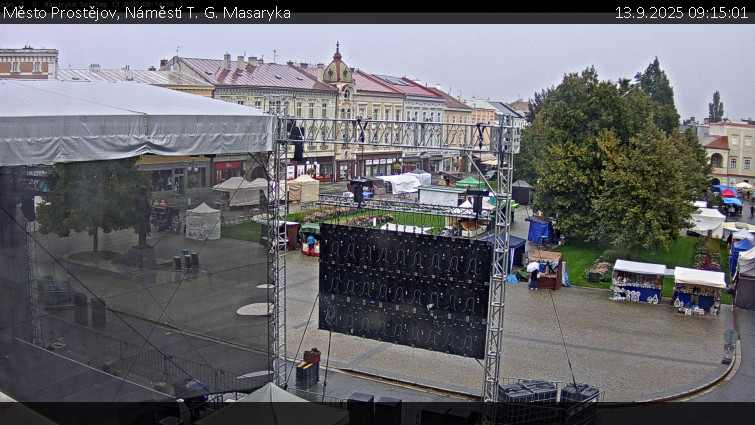 Město Prostějov - Náměstí T. G. Masaryka - 13.9.2025 v 09:15 Město Prostějov - Náměstí T. G. Masaryka - 13.9.2025 v 09:15