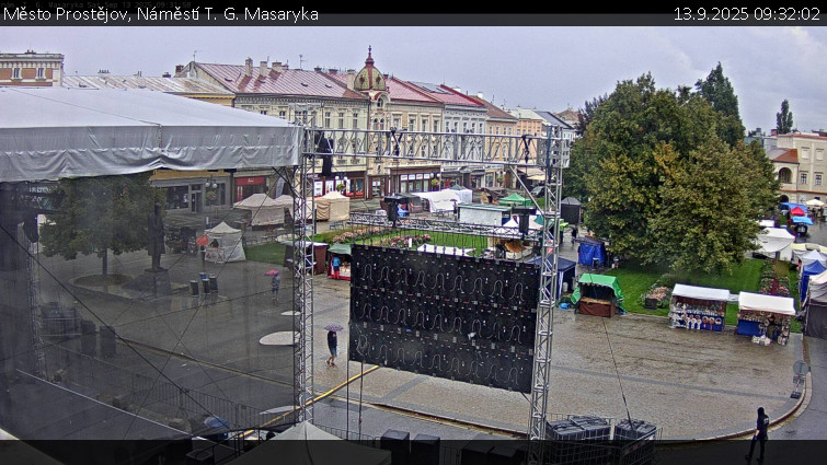 Město Prostějov - Náměstí T. G. Masaryka - 13.9.2025 v 09:32