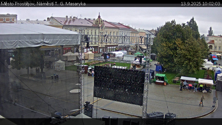 Město Prostějov - Náměstí T. G. Masaryka - 13.9.2025 v 10:02