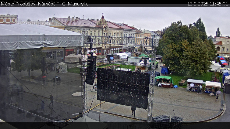 Město Prostějov - Náměstí T. G. Masaryka - 13.9.2025 v 11:45 Město Prostějov - Náměstí T. G. Masaryka - 13.9.2025 v 11:45
