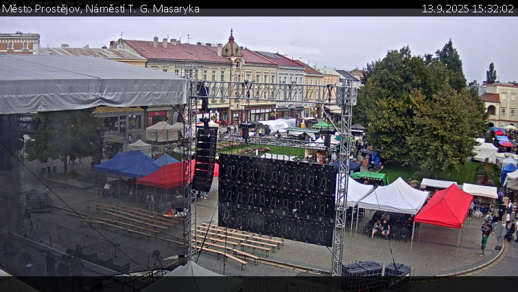Město Prostějov - Náměstí T. G. Masaryka - 13.9.2025 v 15:32
