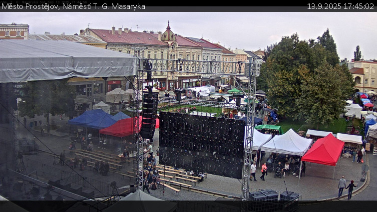 Město Prostějov - Náměstí T. G. Masaryka - 13.9.2025 v 17:45 Město Prostějov - Náměstí T. G. Masaryka - 13.9.2025 v 17:45