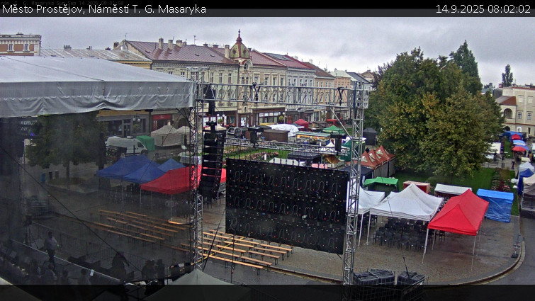 Město Prostějov - Náměstí T. G. Masaryka - 14.9.2025 v 08:02 Město Prostějov - Náměstí T. G. Masaryka - 14.9.2025 v 08:02