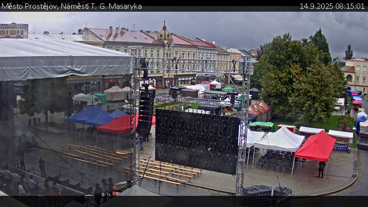 Město Prostějov - Náměstí T. G. Masaryka - 14.9.2025 v 08:15
