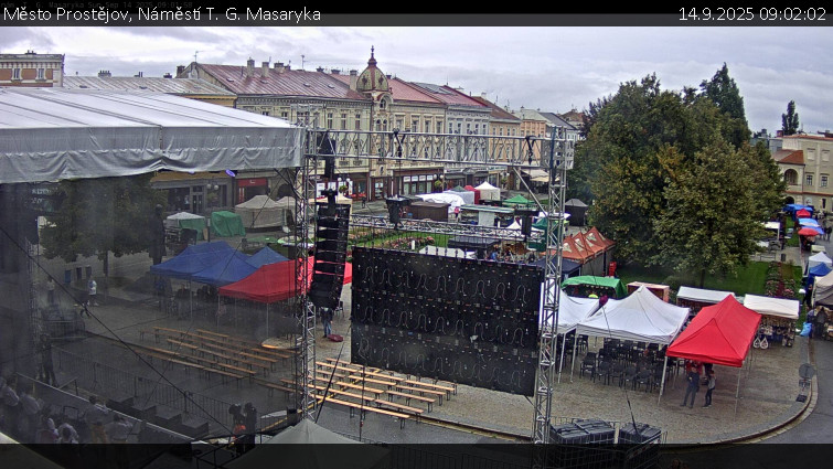 Město Prostějov - Náměstí T. G. Masaryka - 14.9.2025 v 09:02 Město Prostějov - Náměstí T. G. Masaryka - 14.9.2025 v 09:02