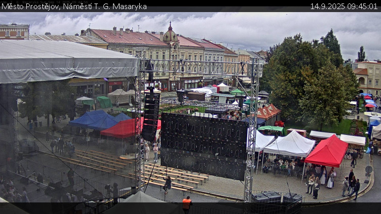Město Prostějov - Náměstí T. G. Masaryka - 14.9.2025 v 09:45 Město Prostějov - Náměstí T. G. Masaryka - 14.9.2025 v 09:45