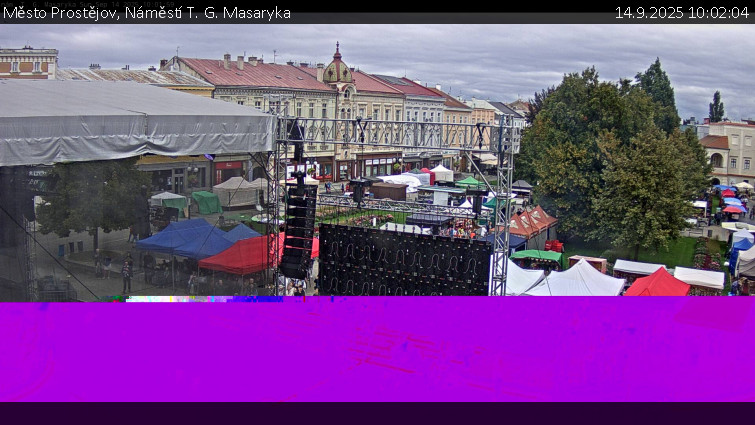 Město Prostějov - Náměstí T. G. Masaryka - 14.9.2025 v 10:02