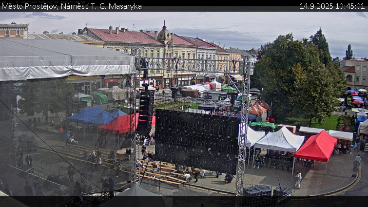 Město Prostějov - Náměstí T. G. Masaryka - 14.9.2025 v 10:45