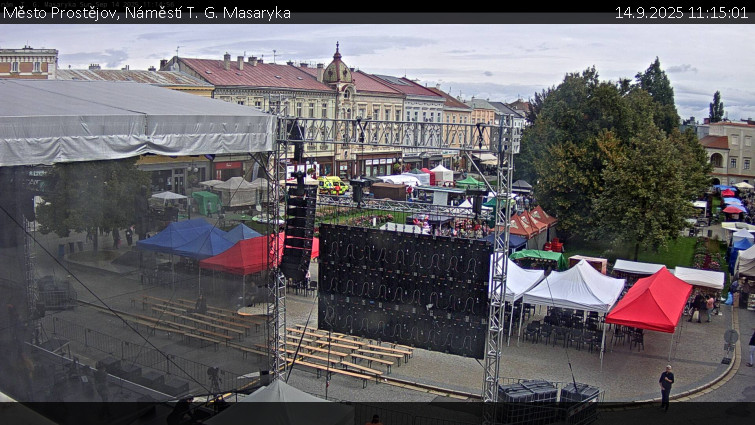 Město Prostějov - Náměstí T. G. Masaryka - 14.9.2025 v 11:15 Město Prostějov - Náměstí T. G. Masaryka - 14.9.2025 v 11:15