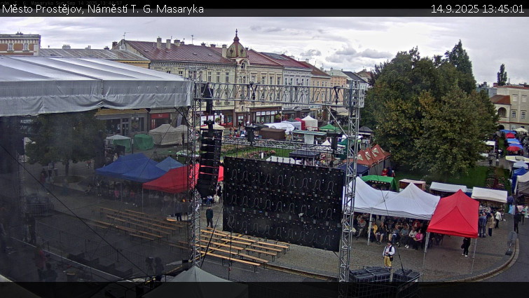 Město Prostějov - Náměstí T. G. Masaryka - 14.9.2025 v 13:45