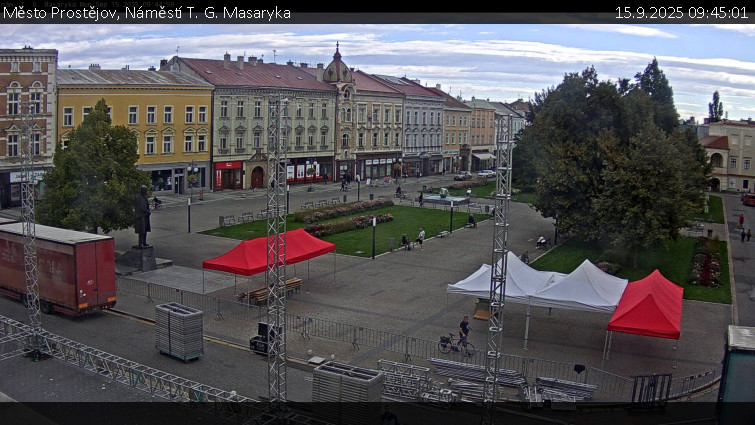 Město Prostějov - Náměstí T. G. Masaryka - 15.9.2025 v 09:45 Město Prostějov - Náměstí T. G. Masaryka - 15.9.2025 v 09:45
